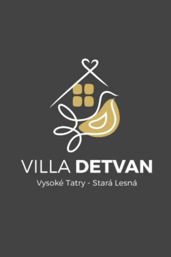 Villa Detvan Stará Lesná Екстериор снимка